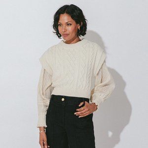 Gigi Sweater vest / Cream